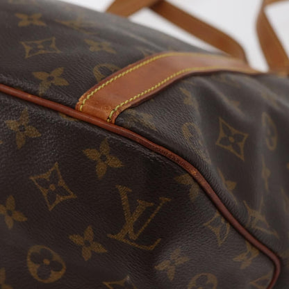 Louis Vuitton Shopping Sac Monogram Canvas, Brown, Canvas, Handbag