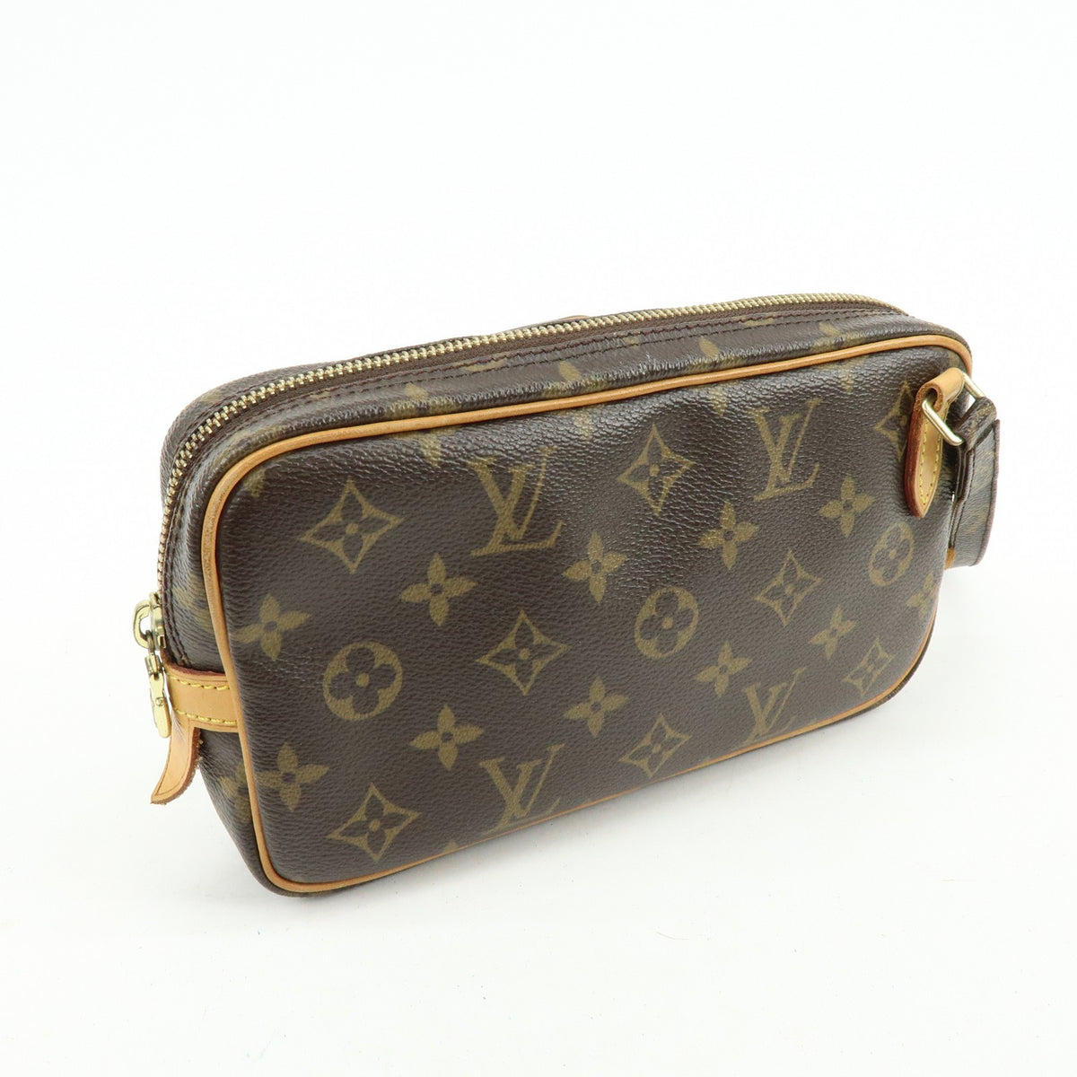 Louis Vuitton Pochette Marly Bandouliere Monogram Canvas, Brown, Canvas, Handbag