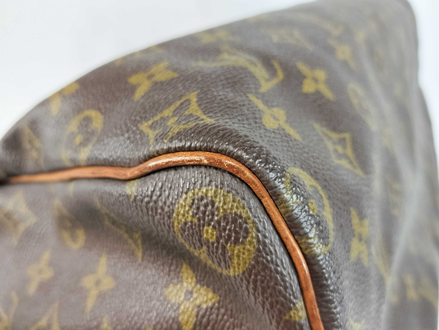 Louis Vuitton Speedy Monogram, Brown, Canvas, Handbag