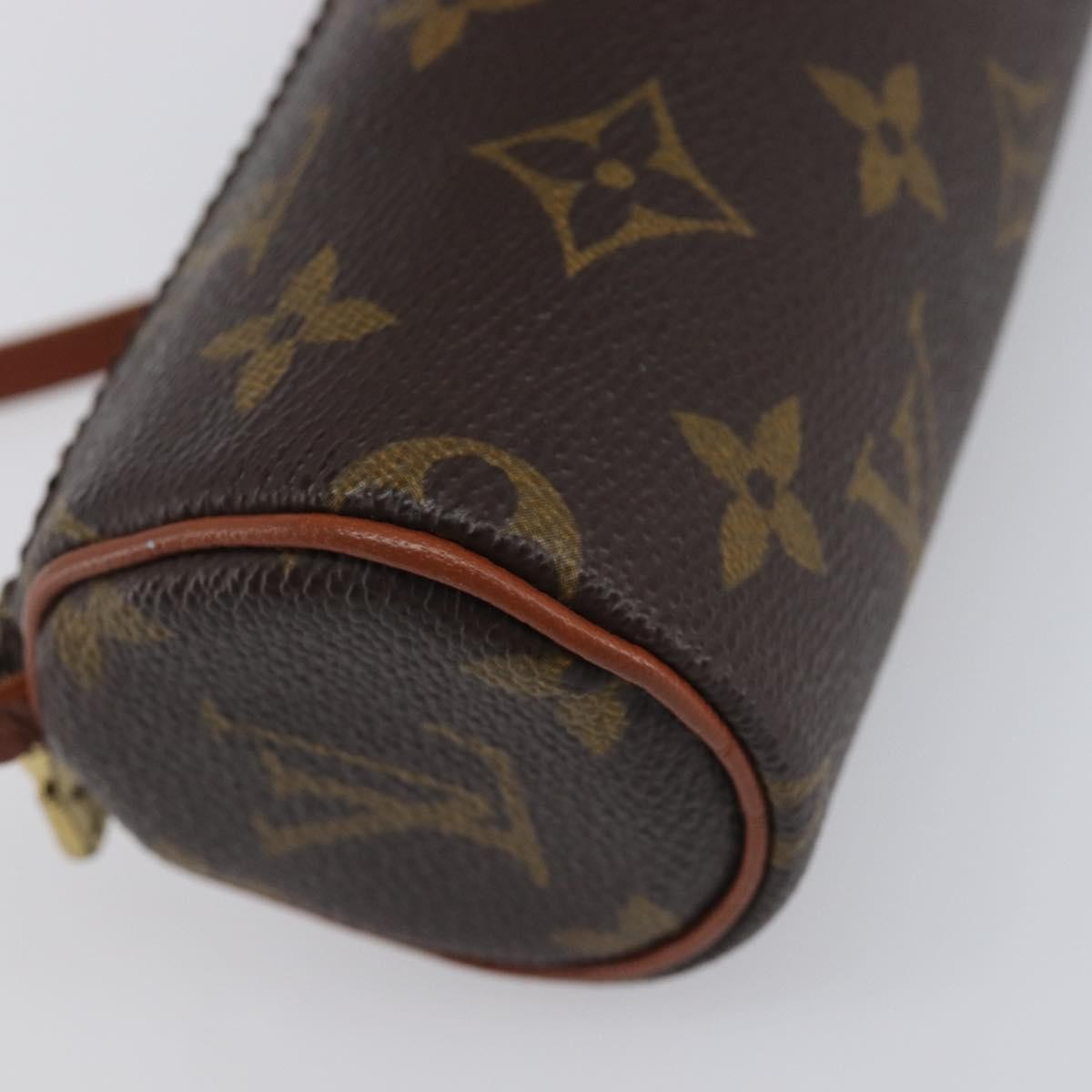 Louis Vuitton Papillon Pochette Monogram Canvas, Brown, Canvas, Clutch