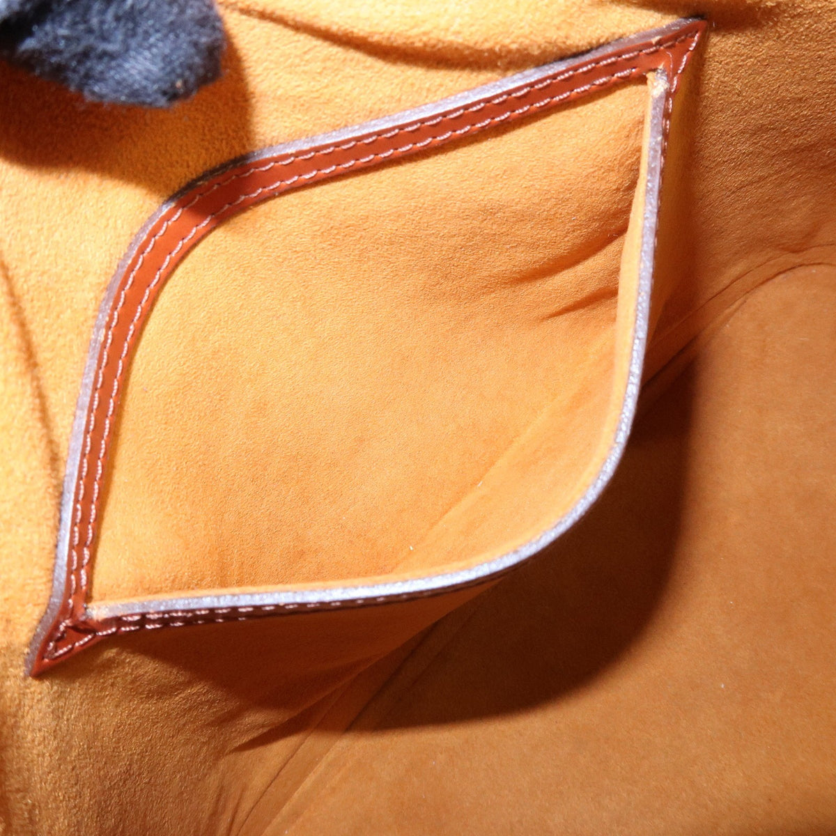 Louis Vuitton Alma Epi Leather, Brown, Leather, Handbag