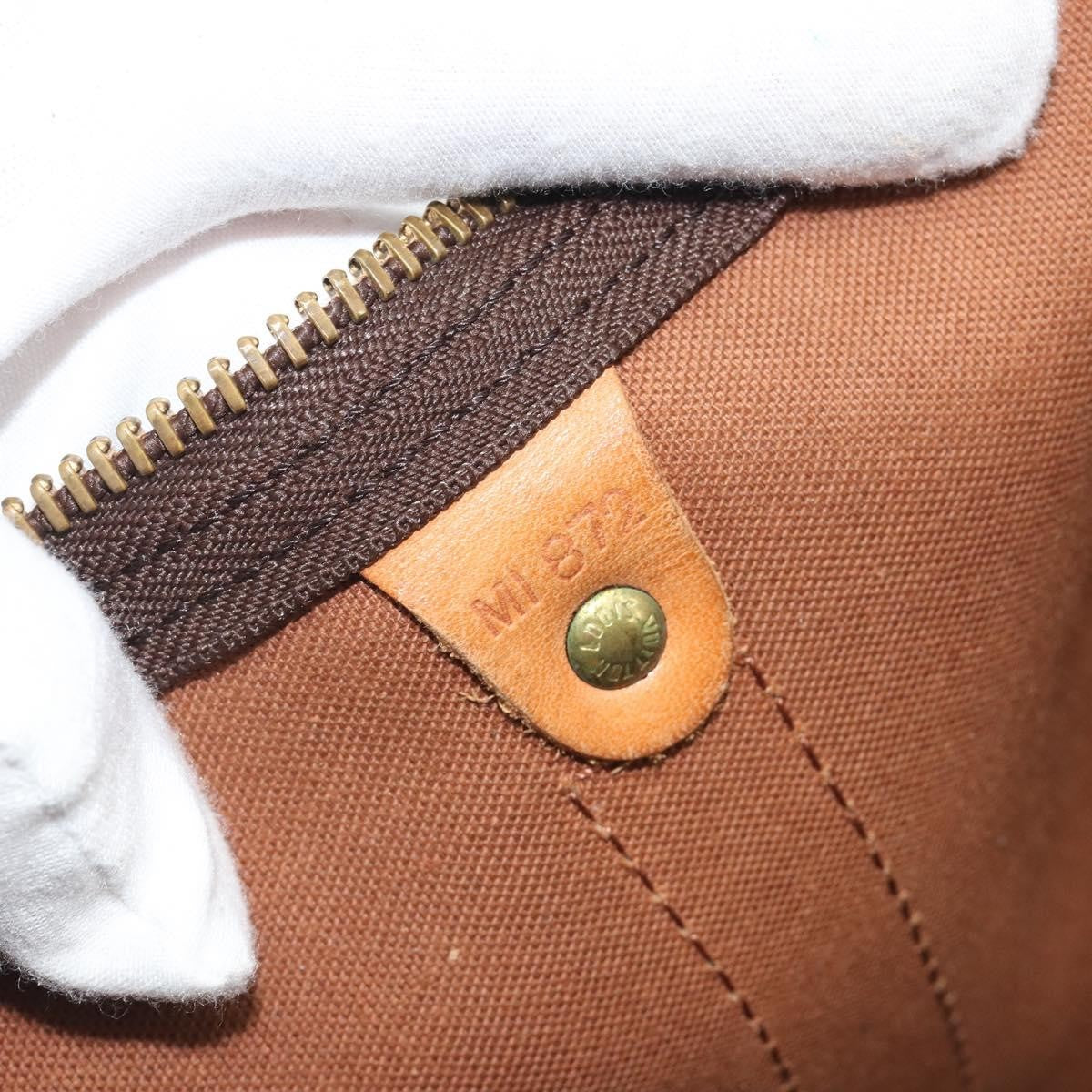 Louis Vuitton Keepall Monogram Canvas, Brown, Canvas, Travel Bag