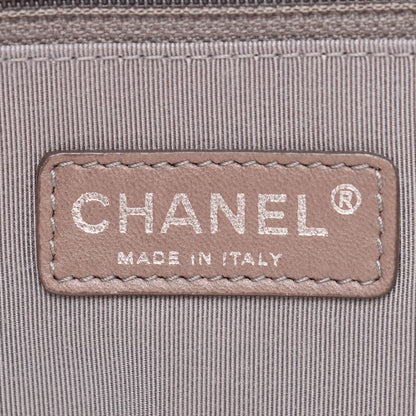 Chanel Cerf Executive Tote Leather, RED, LEATHER, Handbag
