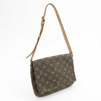 Louis Vuitton Musette Tango Monogram Canvas, Brown, Canvas, Shoulder Bag