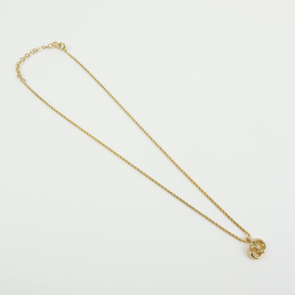 Christian Dior CD Pendant Metal, Gold, Gold Plated, Necklace