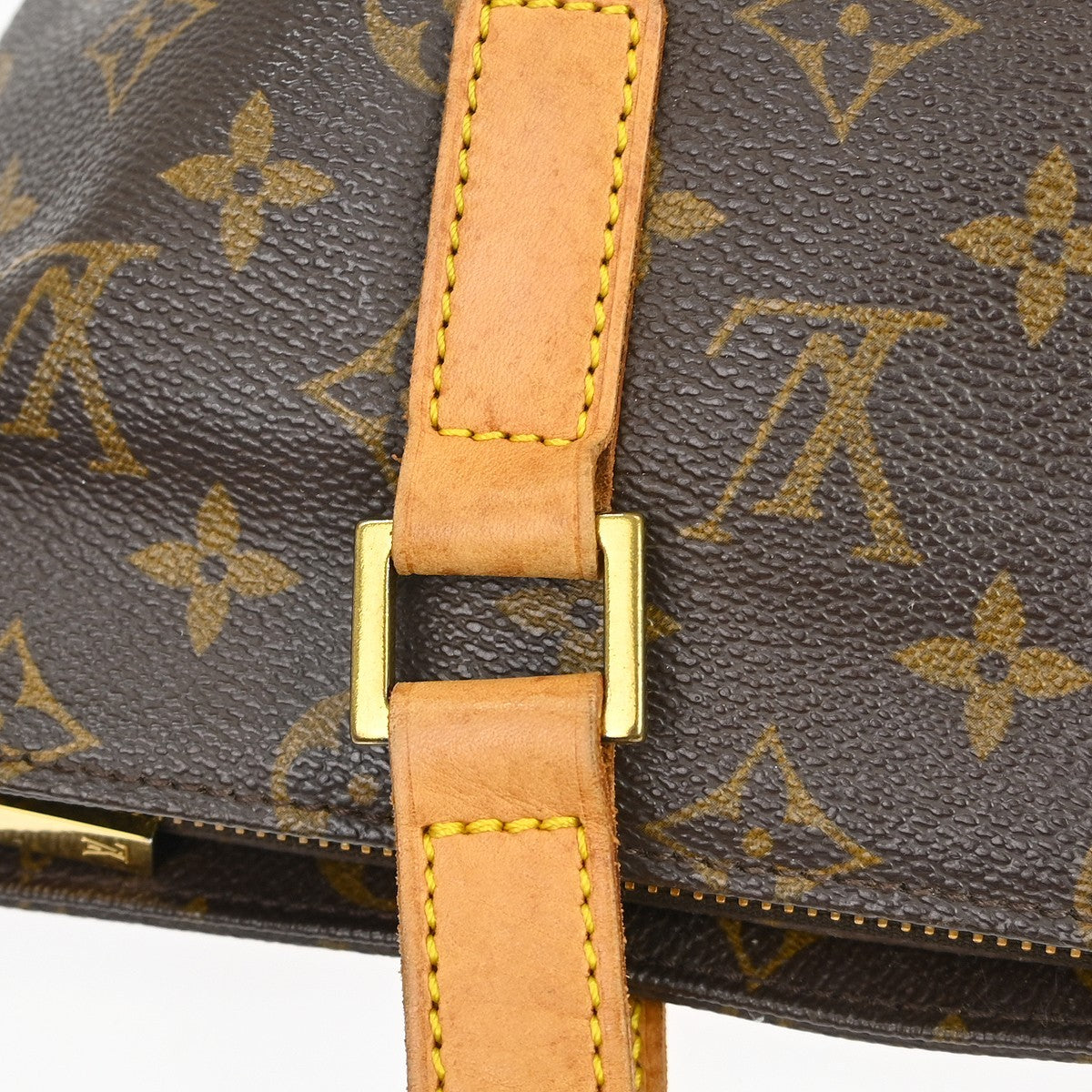 Louis Vuitton Cabas Piano Monogram Canvas, Brown, Canvas, Tote Bag