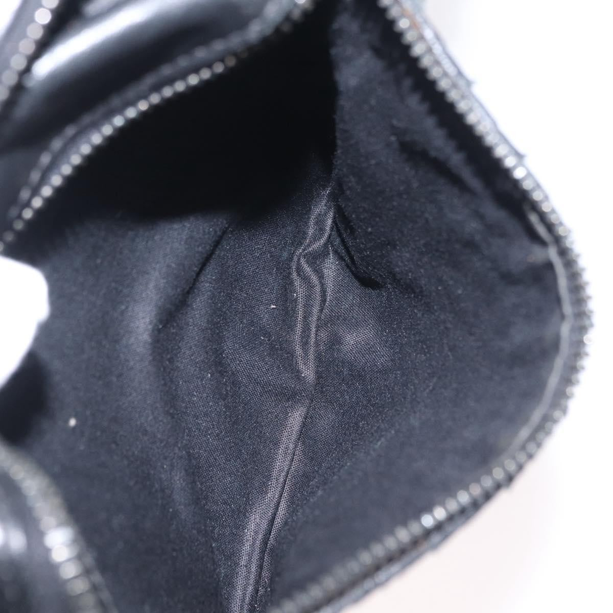 Bottega Veneta Utility Waist Leather with Intrecciato, Black, Leather, Shoulder Bag