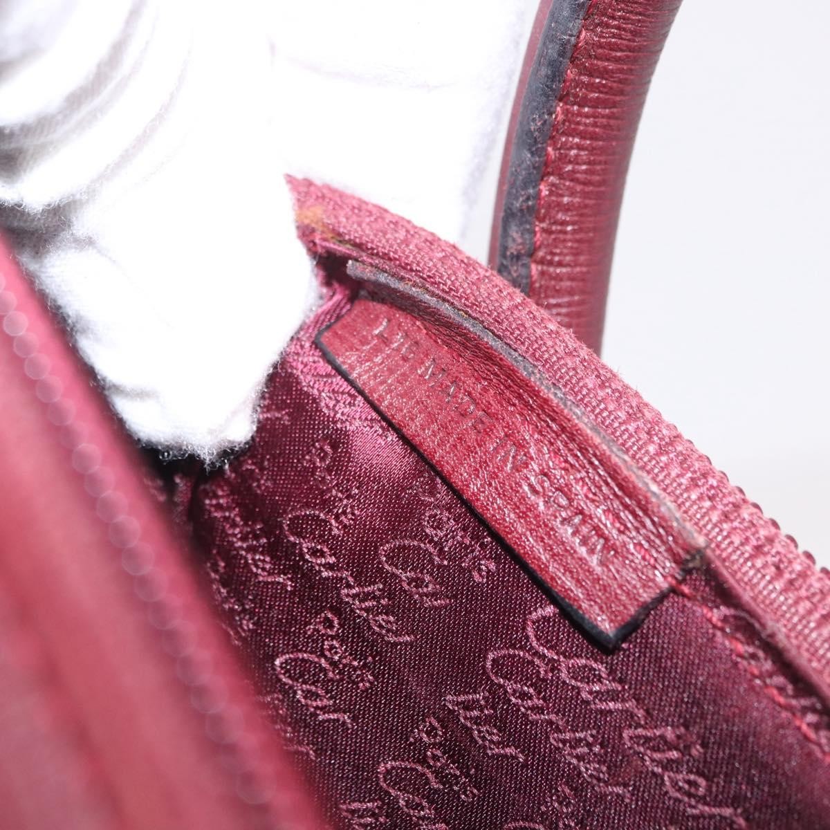 Cartier Must Line Leather, Burgundy, Leather, Handbag