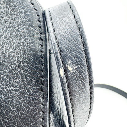 Balenciaga Everyday Camera Leather, Black, Leather, Handbag
