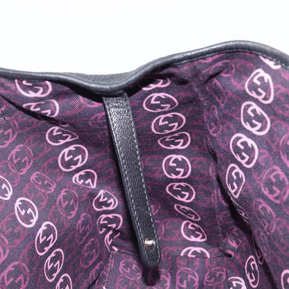 Gucci Princy Leather, Black, Leather, Tote Bag