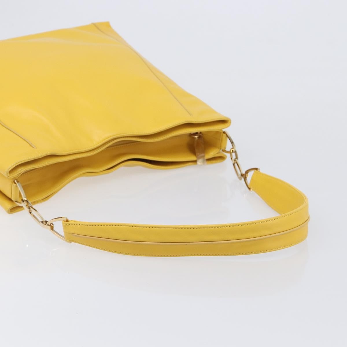 Loewe Shoulder bag Leather, Yellow, Leather, Shoulder Bag