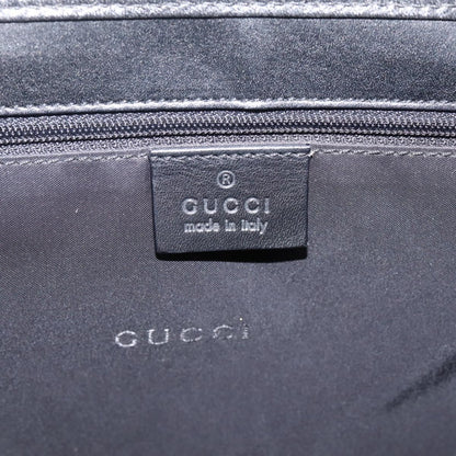 Gucci Jackie Canvas, Black, Canvas, Tote Bag
