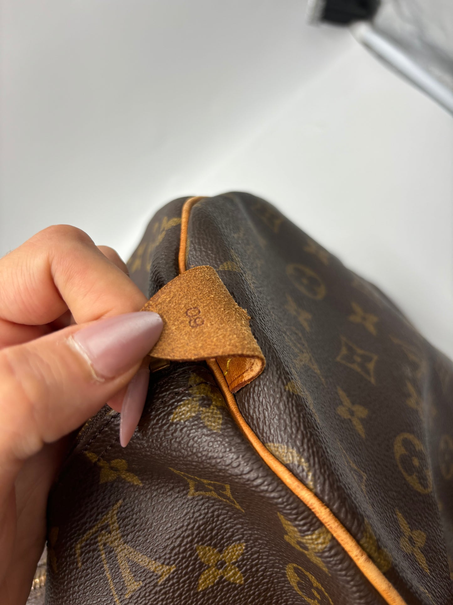 Louis Vuitton Keepall Monogram Canvas, Brown, Canvas, Travel Bag