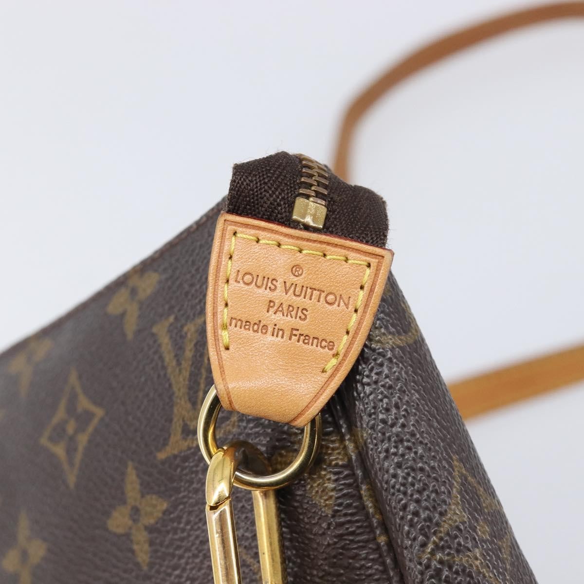 Louis Vuitton Pochette Accessoires NM Monogram Canvas, Brown, Canvas, Clutch