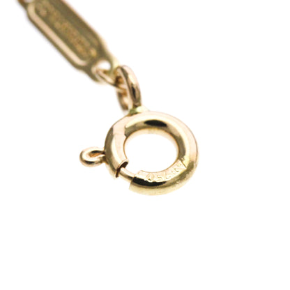 Tiffany & Co. T Smile Pendant 18K Yellow Gold, Gold, Pink Gold, Necklace