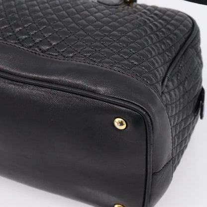 Bally Handbag Leather, Black, Leather, Handbag