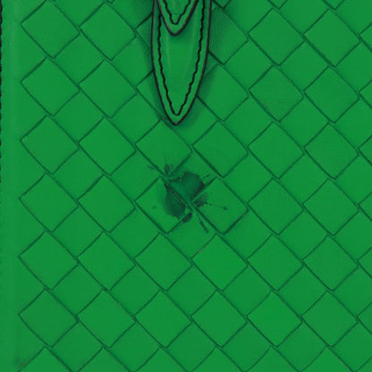 Bottega Veneta Intrecciato Leather, Green, Leather, Handbag