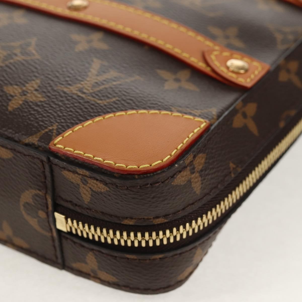Louis Vuitton Soft Trunk Messenger Monogram Canvas, Brown, Canvas, Shoulder Bag