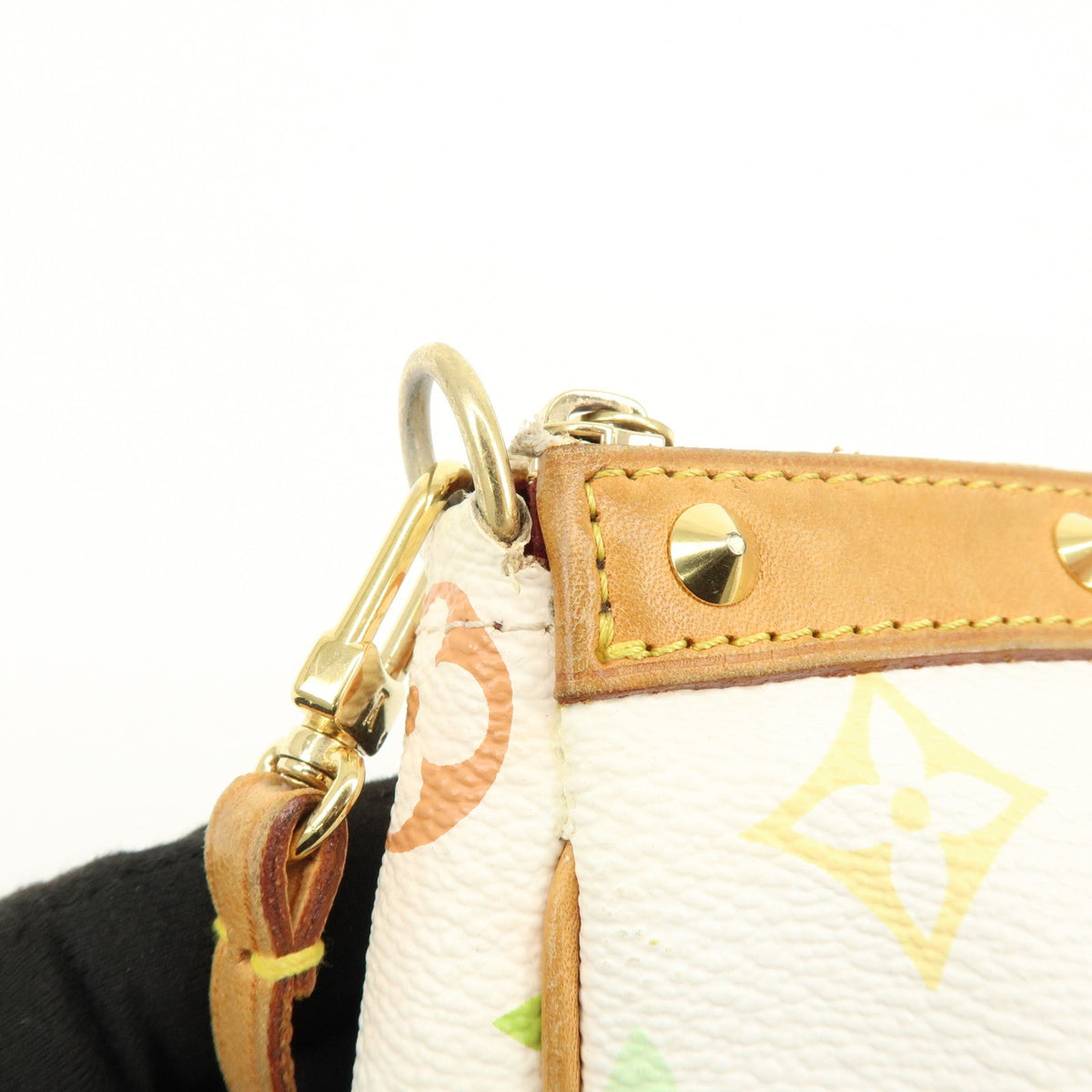 Louis Vuitton Pochette Accessoires Monogram Multicolor, Multicolour, Canvas, Clutch