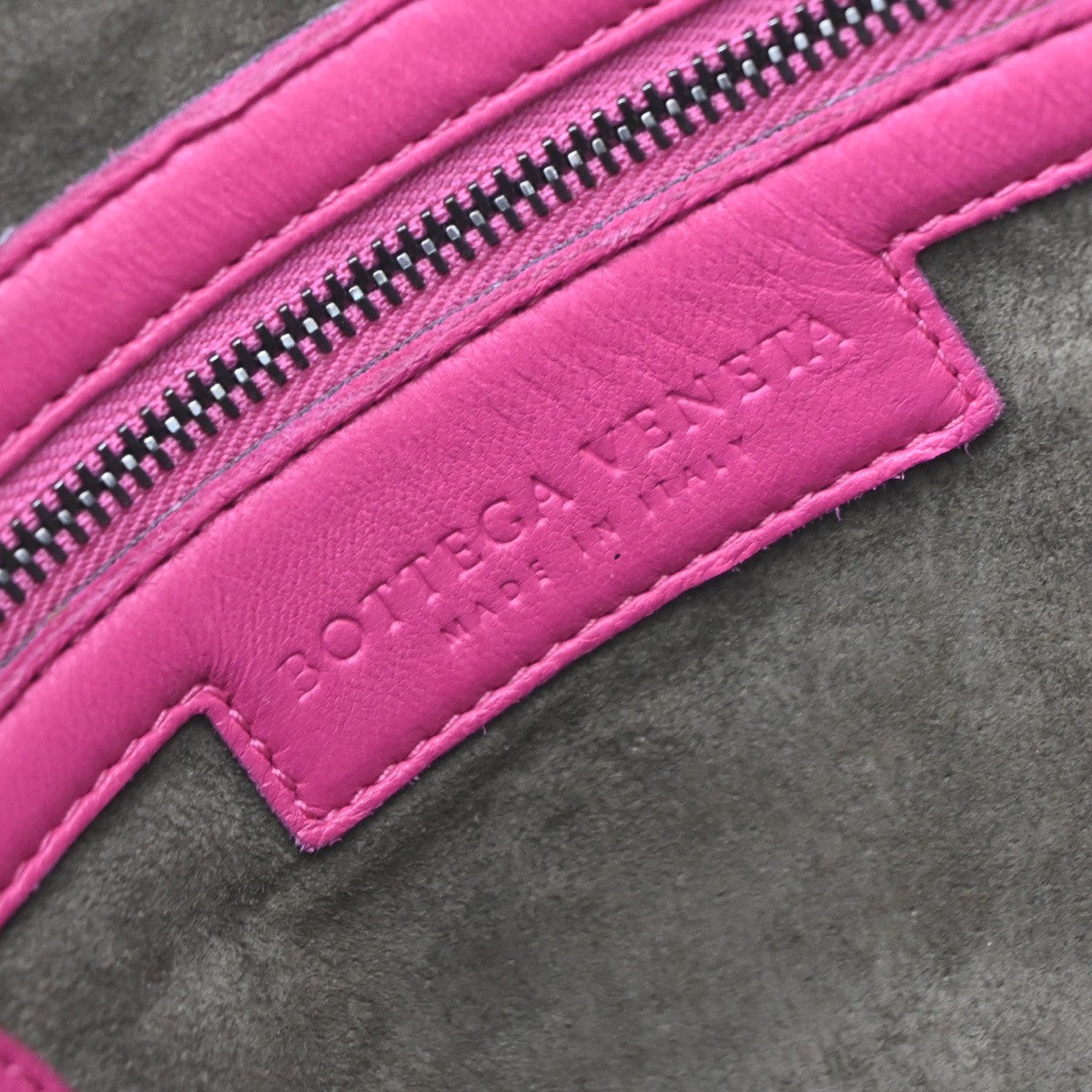 Bottega Veneta Nodini Intrecciato Nappa, Pink, Leather, Crossbody Bag