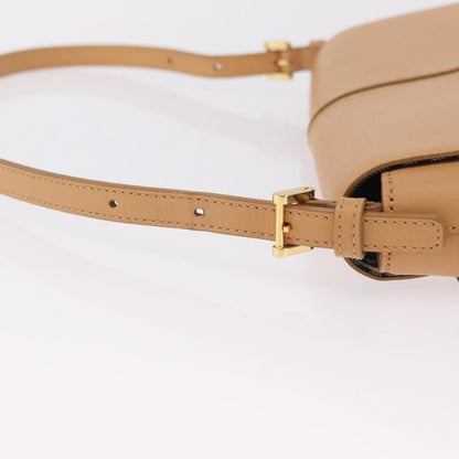 Burberry Shoulder Bag Leather, Beige, Leather, Shoulder Bag