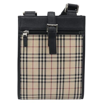 Burberry Nova Check Shoulder Bag Canvas, Beige, Canvas, Shoulder Bag