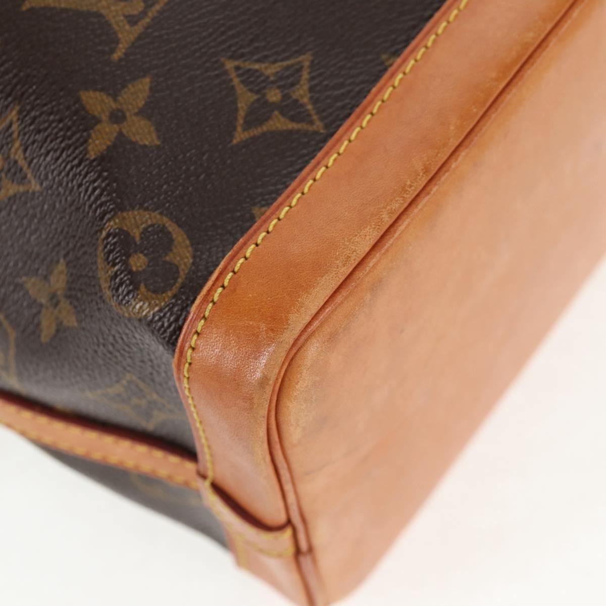 Louis Vuitton Noe Monogram Canvas, Brown, Canvas, Shoulder Bag