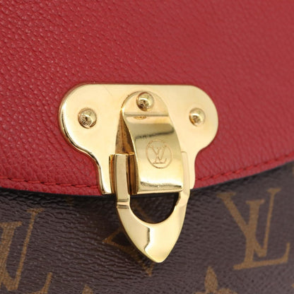 Louis Vuitton Saint Placide Monogram Canvas and Leather, Brown, Canvas, Handbag