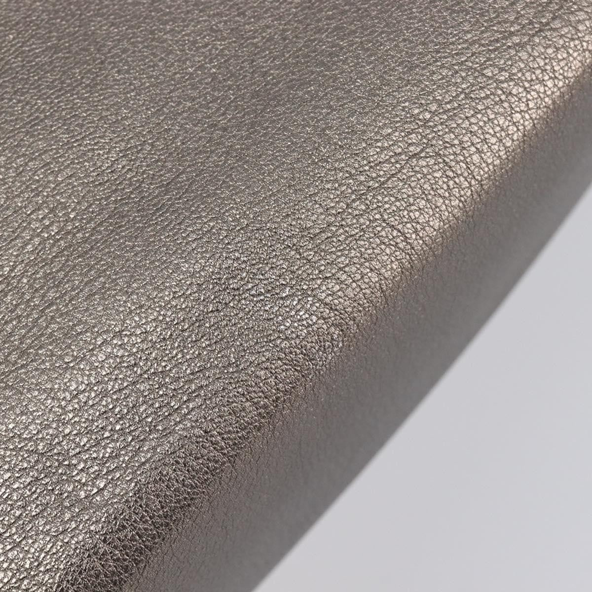Salvatore Ferragamo Vala tote Leather, Silver, Leather, Tote Bag