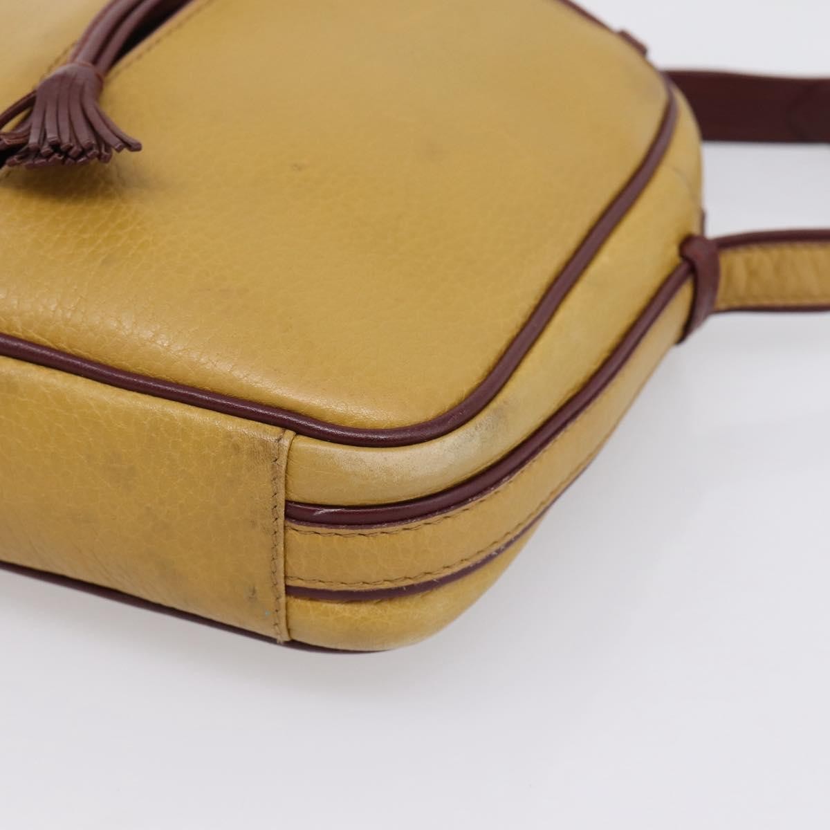 Cartier Tasseled Must de Cartier Leather, Beige, Leather, Shoulder Bag
