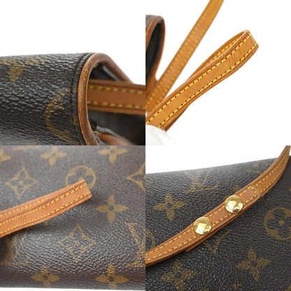 Louis Vuitton Twin Monogram Canvas, Brown, Canvas, Clutch
