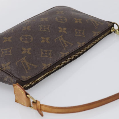 Louis Vuitton Pochette Accessoires NM Monogram Canvas, Brown, Canvas, Clutch