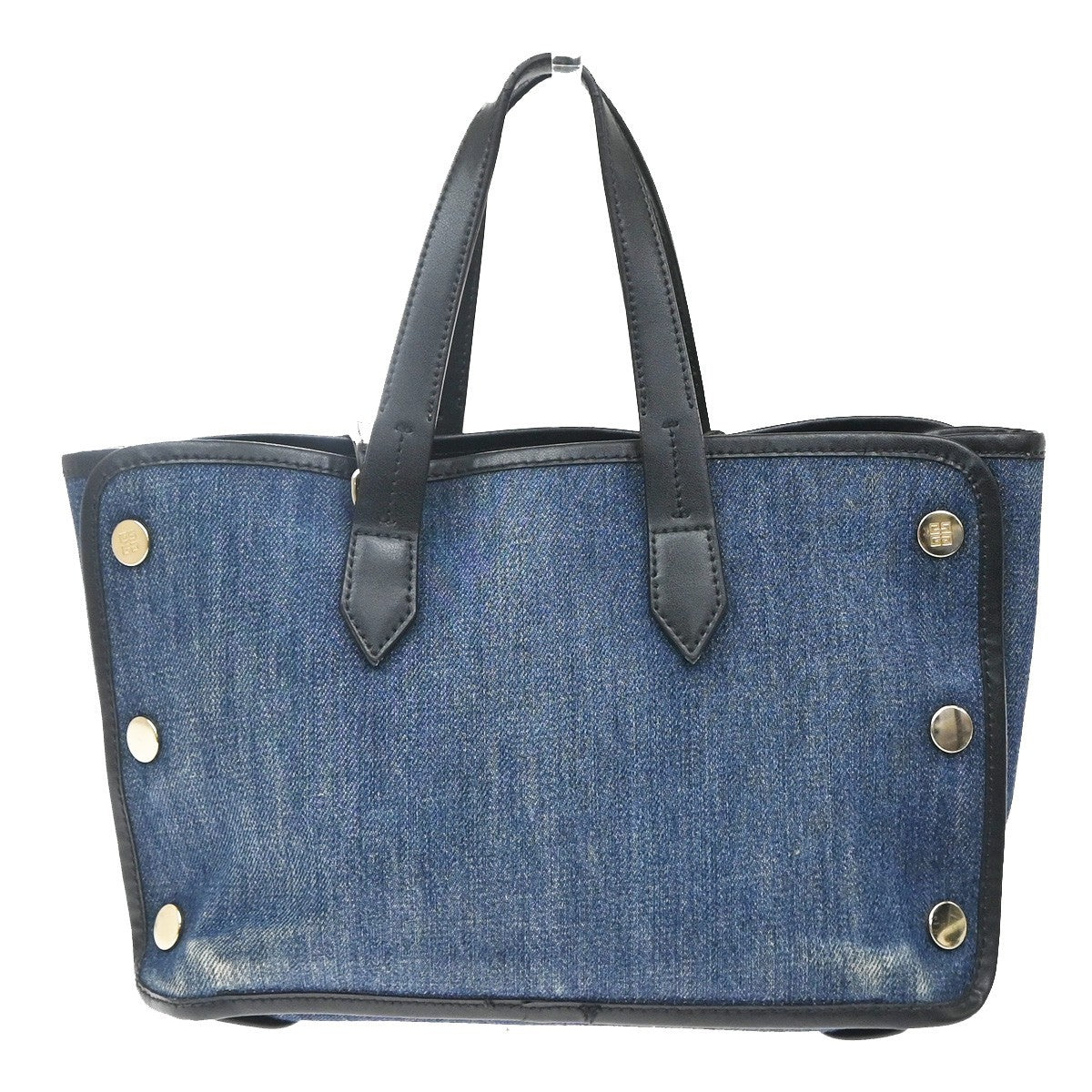 Givenchy Bond Shopper Denim, Blue, Denim, Tote Bag