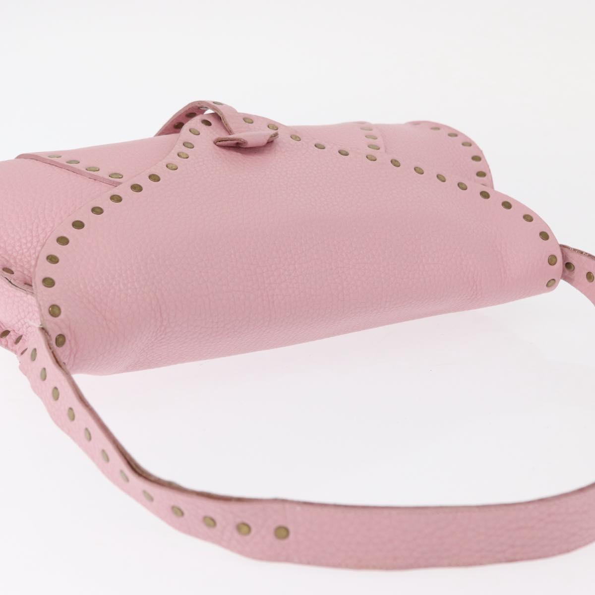 Celine Celine Evening Clutch Smooth Calfskin, PINK, LEATHER, Shoulder bag