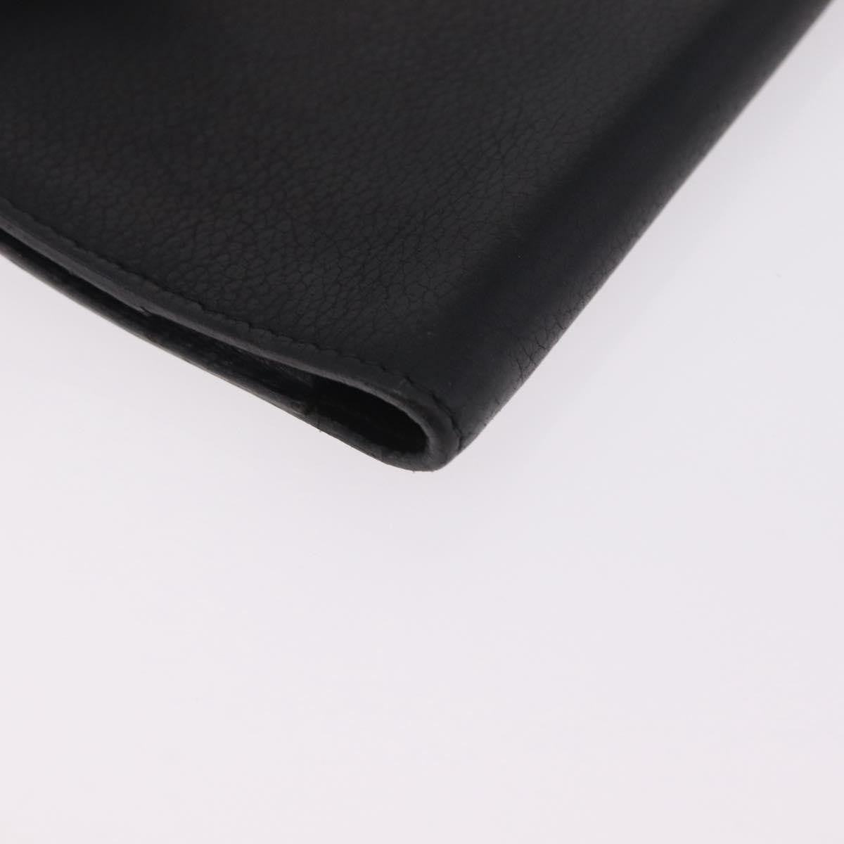 Hermes Vision Agenda Cover Leather, Black, Leather, Briefcase