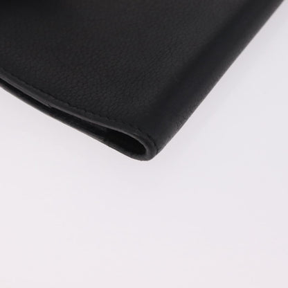 Hermes Vision Agenda Cover Leather, Black, Leather, Briefcase