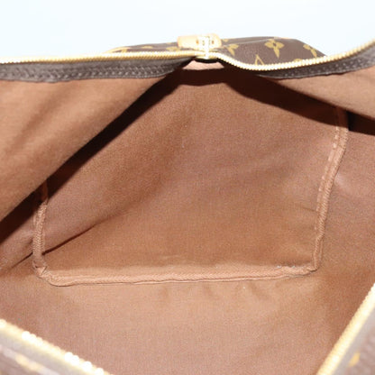 Louis Vuitton Keepall Bag Monogram Canvas, BROWN, CANVAS, Travel bag
