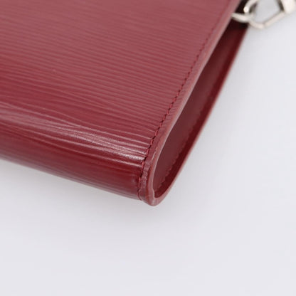 Louis Vuitton Pochette Accessoires NM Epi Leather, Red, Leather, Clutch