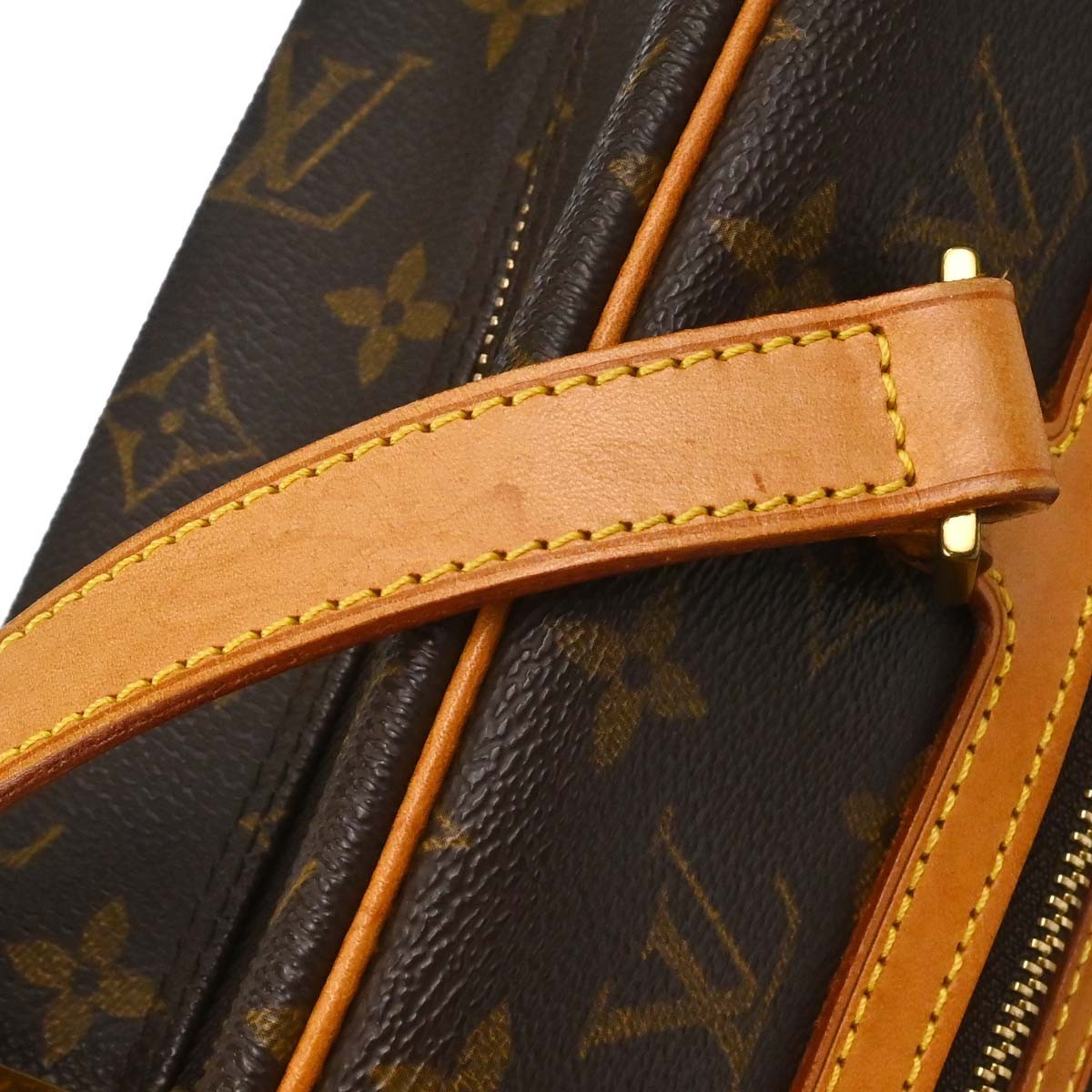 Louis Vuitton Cite Monogram Canvas, Brown, Canvas, Handbag