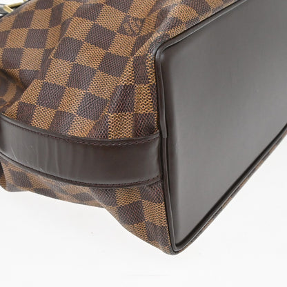 Louis Vuitton Chelsea Damier, Brown, Canvas, Handbag