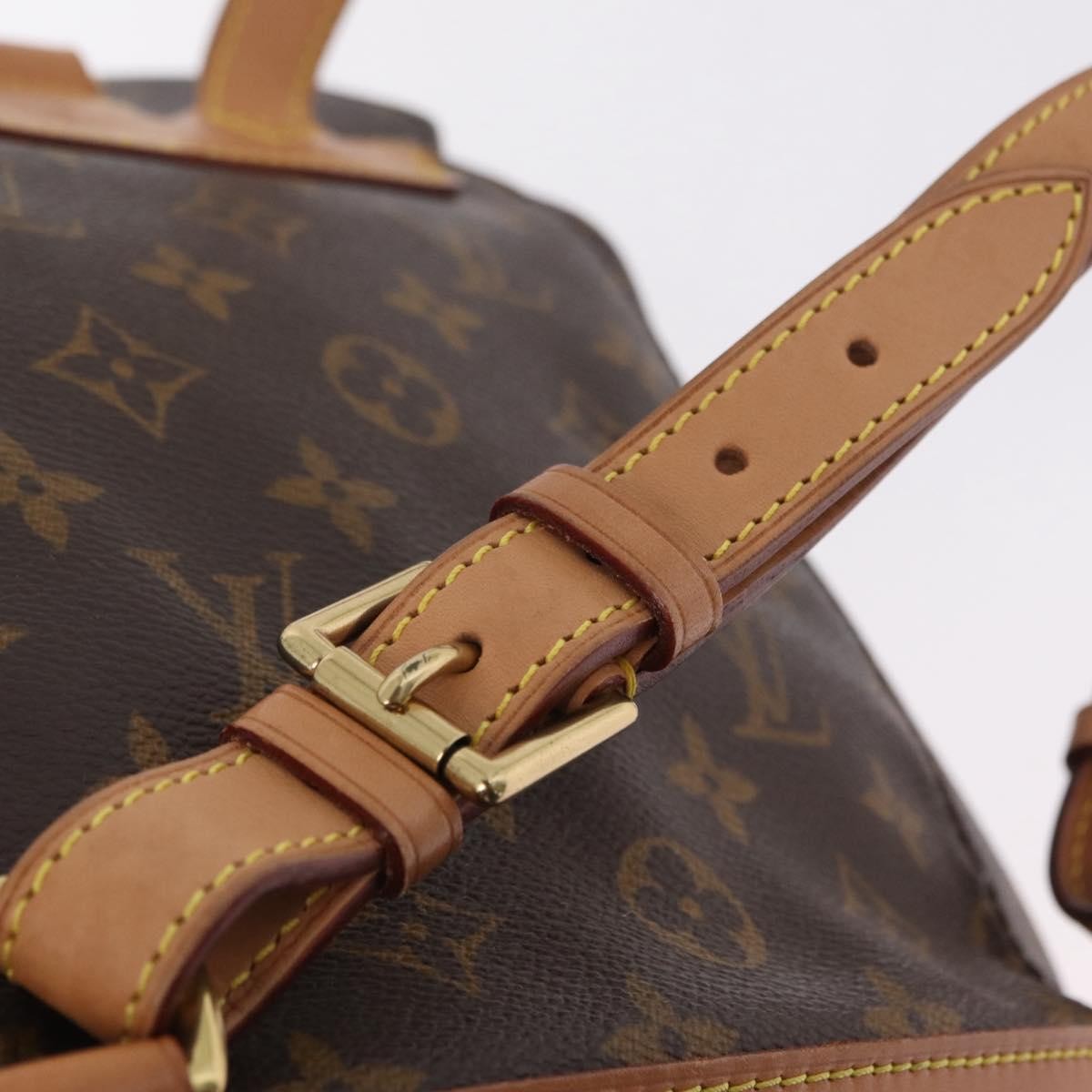 Louis Vuitton Vintage Montsouris Monogram Canvas, Brown, Canvas, Backpack
