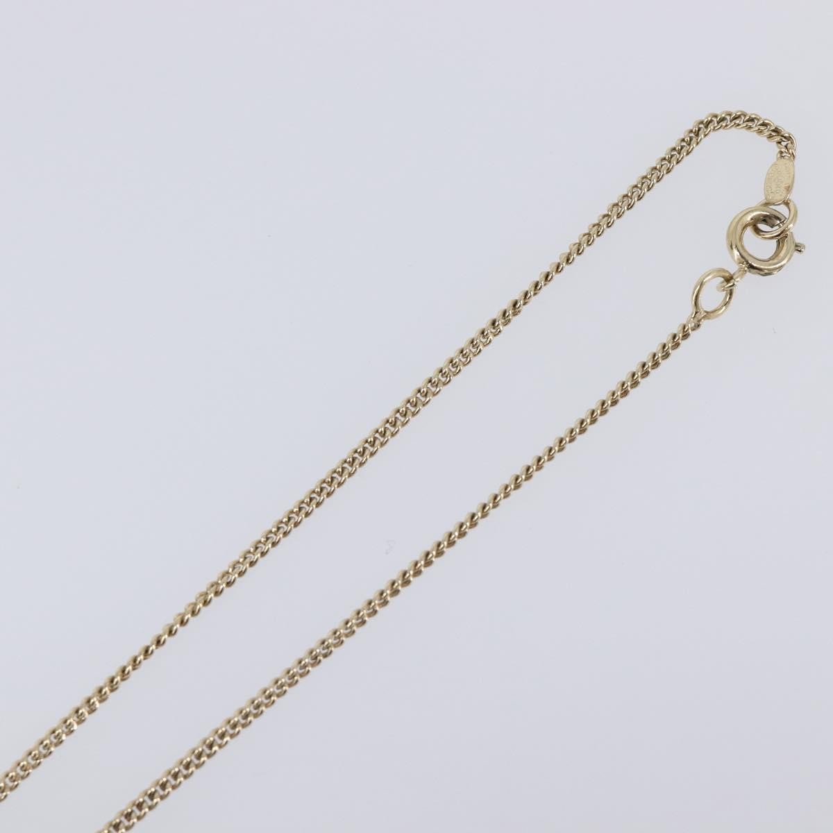 Chanel Square CC Pendant Metal, Gold, Metal, Necklace