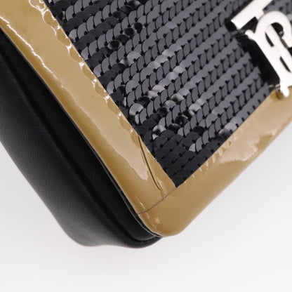 Burberry Lola Quilted Lambskin, Black, Leather, Shoulder Bag