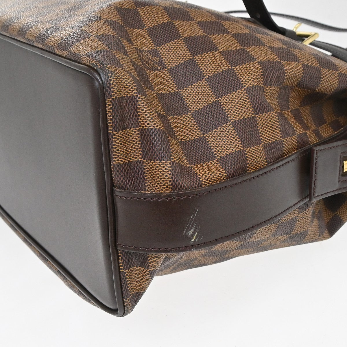 Louis Vuitton Chelsea Damier, Brown, Canvas, Handbag