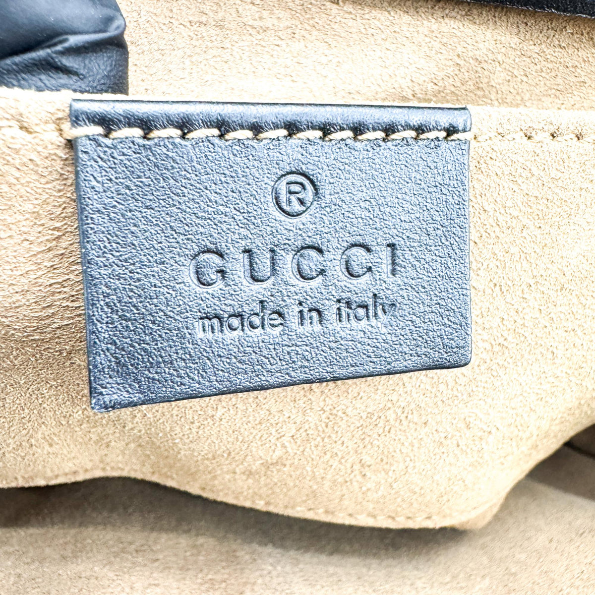 Gucci Padlock GG Coated Canvas and Leather, Brown, Canvas, Shoulder Bag