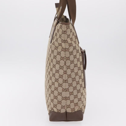 Gucci Convertible Zip GG Canvas, Beige, Canvas, Tote Bag