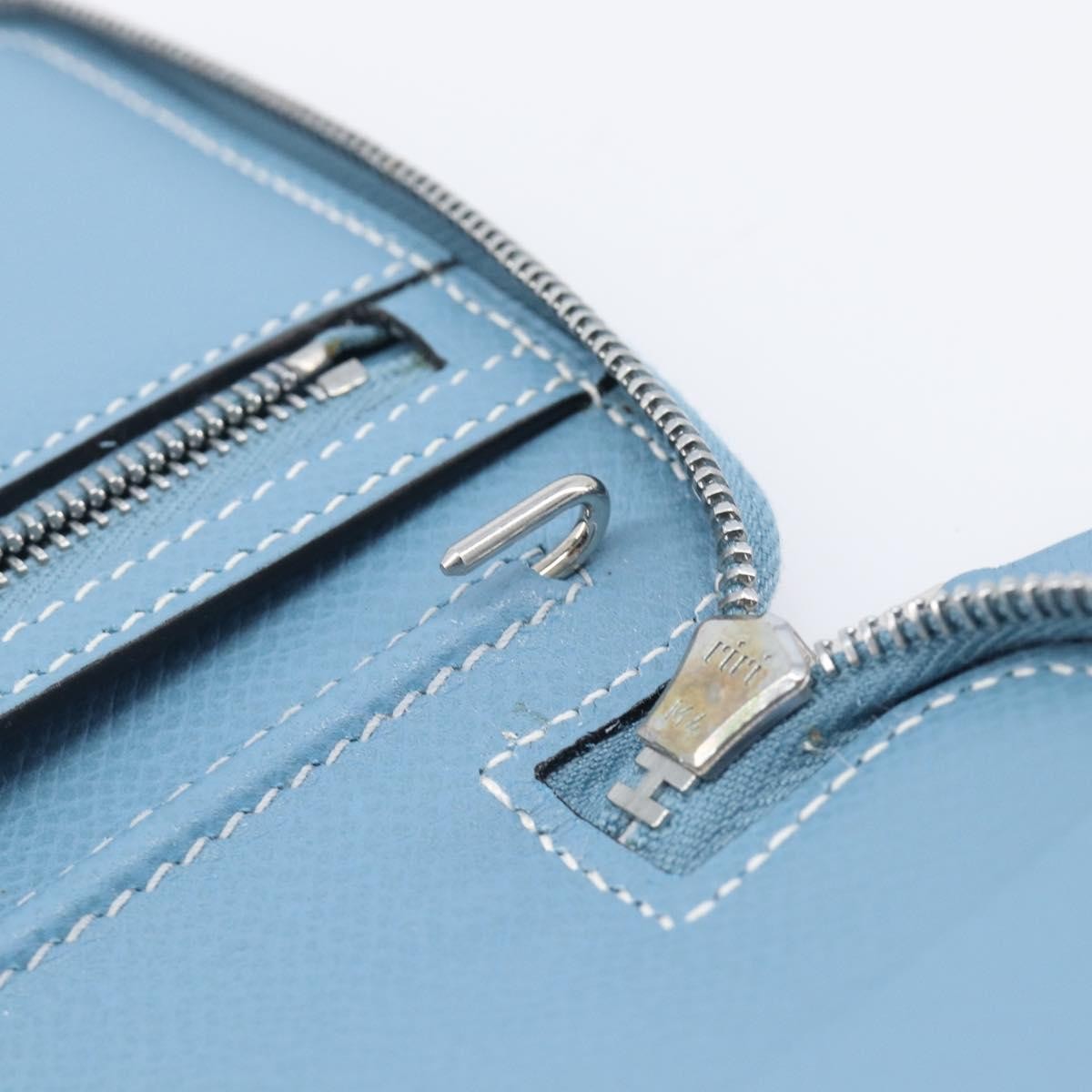 Hermes Vision II Agenda Epsom, Blue, Leather, Wallet