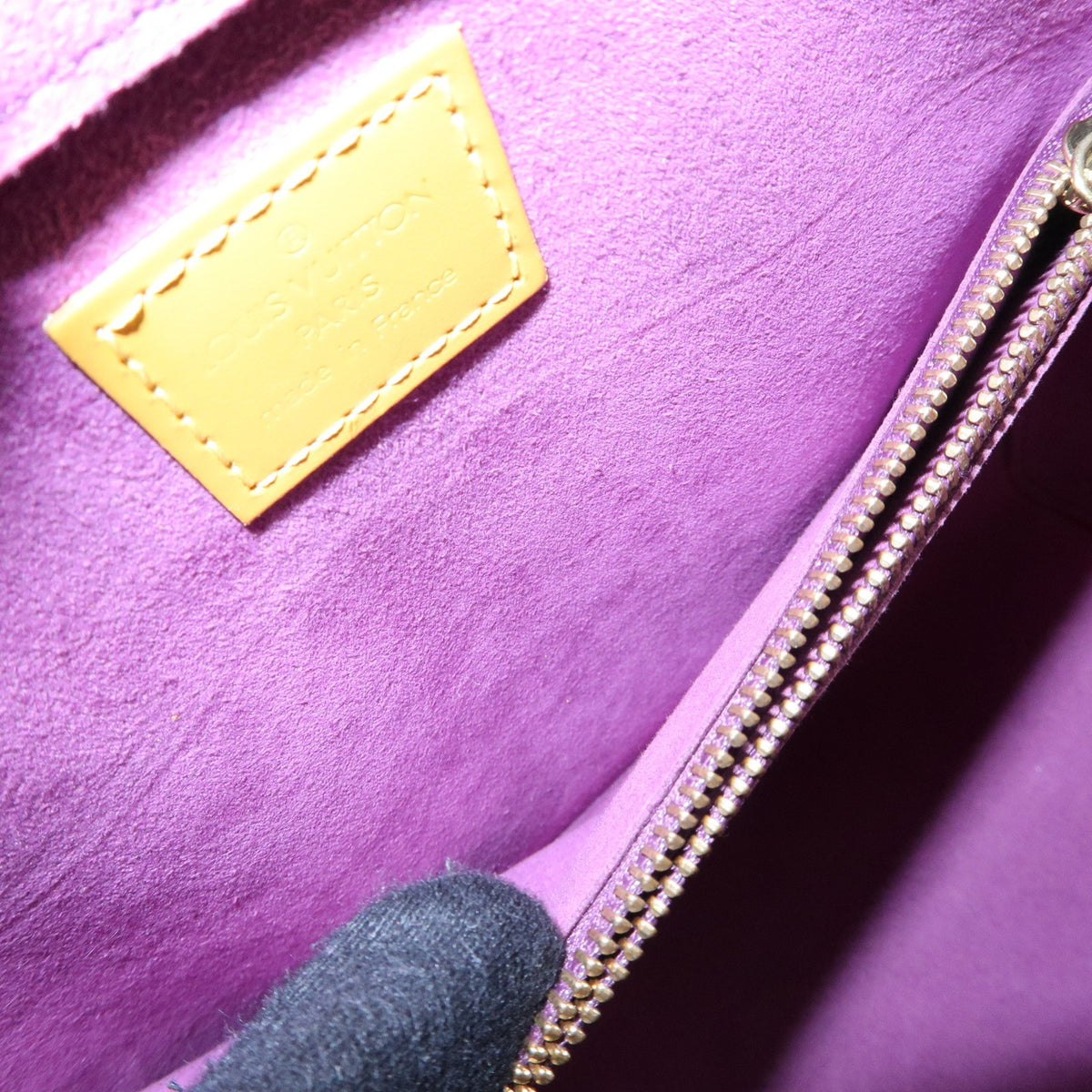 Louis Vuitton Pont Neuf Epi Leather, Yellow, Leather, Handbag