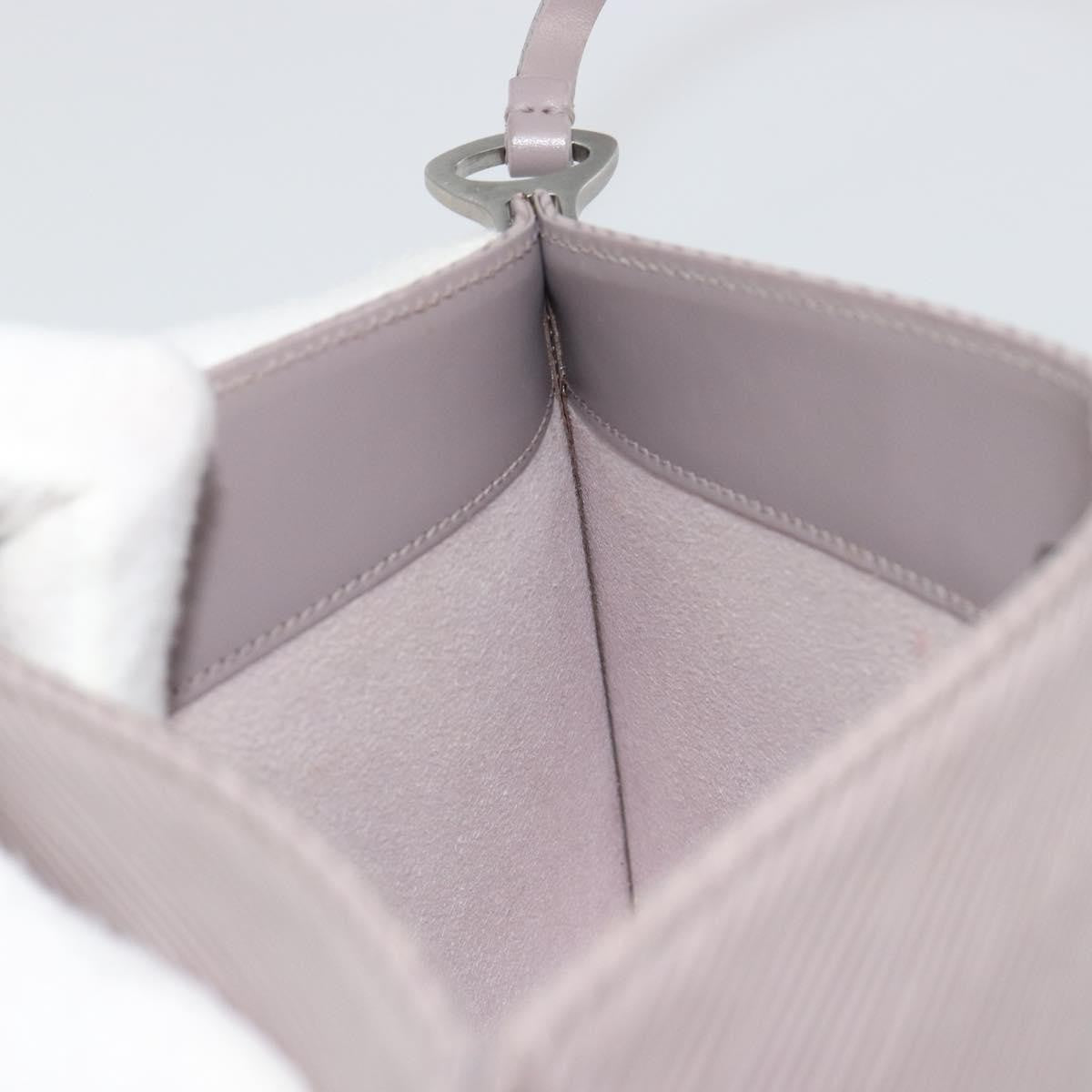 Louis Vuitton Demi Lune Pochette Epi Leather, Purple, Leather, Clutch