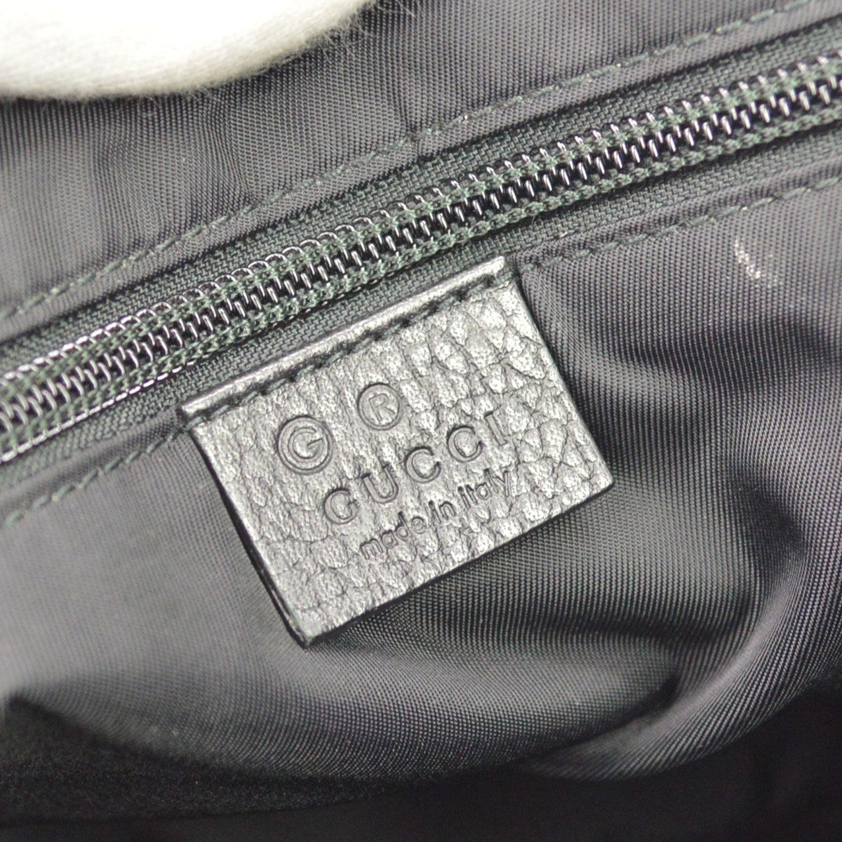 Gucci Buckle Messenger GG Canvas, Black, Canvas, Handbag